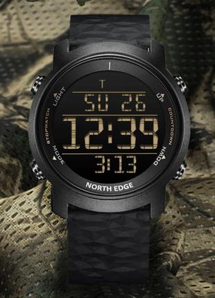 Мужские водостойкие спортивные тактические часы north edge aero4 фото