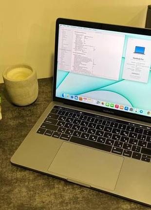 Ноутбук apple macbook pro 13" 256gb retina space gray with touch bar придбаний у 2021 році