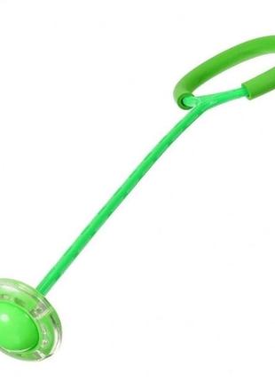 Нейроскакалка a-toys sr19001 62 см светящаяся зеленый