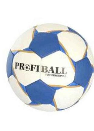 Мяч футбольний розмір 5 пу вага 400-420г синій 2500-187 тм китай