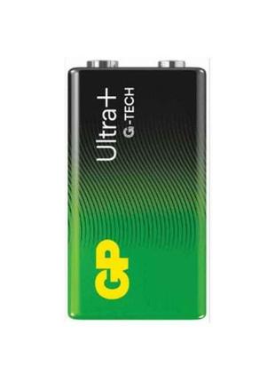 Батарейка лужна 6lf22 ultra plus alkaline 9.0v 1604aup21-s1 1шт (блістер) тм gp