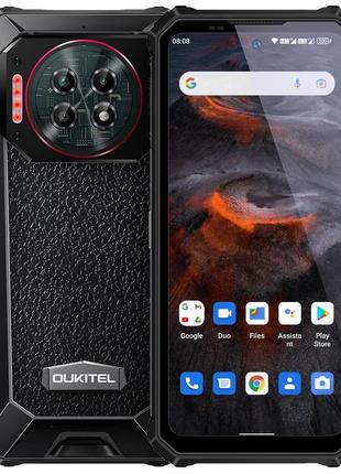 Мобільний телефон oukitel wp19 pro 8/256gb black (6931940735711)