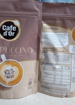 Капучіно cafe d'or cappuccino (шоколад) 130 g. польща.