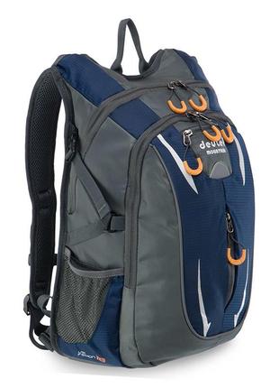 Рюкзак спортивный с каркасной спинкой deuter dtr d510-1 45 x 26 x 20 см темно-синий (39508298)