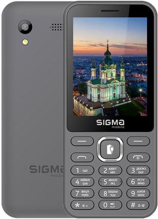 Мобильный телефон sigma x-style 31 power type-c grey (4827798855034)