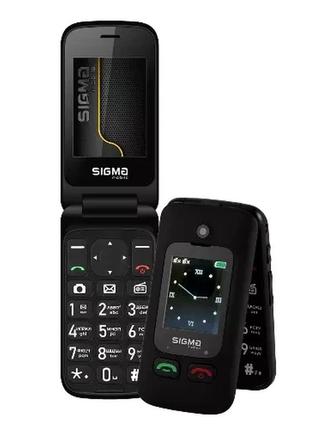 Мобільний телефон sigma comfort 50 shell duo type-c black (4827798212523)