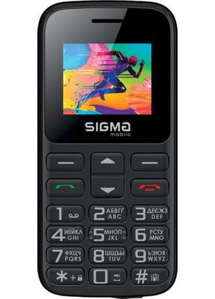 Мобільний телефон sigma comfort 50 hit 2020 black (4827798120910)