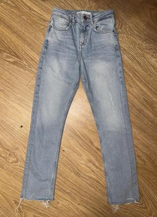 Джинси скінні висока посадка нова колекція zara джинсы высокая посадка новая коллекция