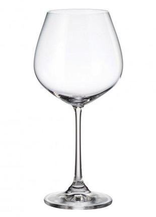 Набір келихів для вина bohemia columbia 1sg80-00000-640 640 мл 6 шт