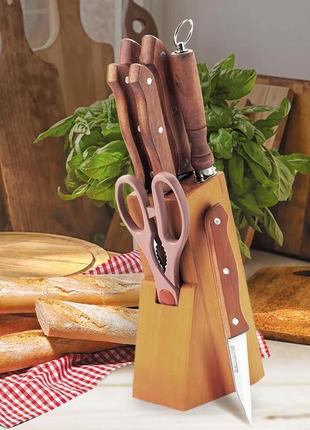 Набор кухонных ножей maestro mr-1403 8 предметов