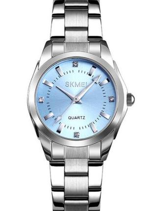 Женские наручные часы skmei 1620 blue steel