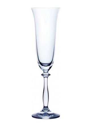 Набор бокалов для шампанского bohemia angela 2007-40600-190/2 190 мл 6 шт