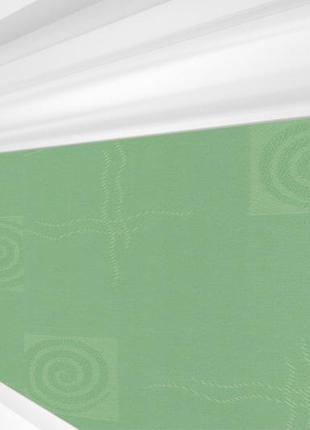 Рулонна штора rolets ікеа 2-2068-1000 100x170 см закритого типу зелена