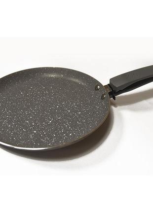 Сковорода для млинців з гранітним покриттям + лопатка 23 см maestro mr-1212-23
