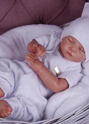 Набір для новонародженого 3 предмета ніжність білий