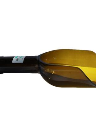 Совок стеклянный для сыпучих с отверствием mazhura vine mz-706779 коричневый