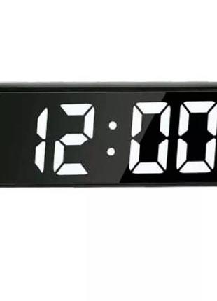 Часы настольные grunhelm dcx-668 15х6х3.7 см черные