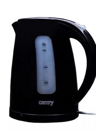 Чайник електричний camry cr-1255-black 1.7 л чорний