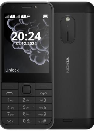 Мобільний телефон nokia 230 ds 2024 black