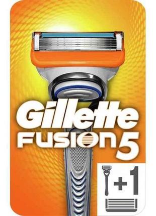 Станок для гоління чолов. gillette fusion5 з 2 змінними картриджами тм gillette