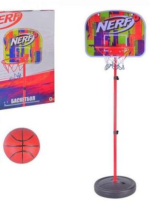 Баскетбольний набір стійка 140*40 см з мячем та насосом арт. nf706 тм китай