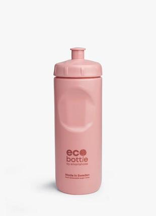 Пляшка smartshake ecobottle squeeze 500 мл, burnt pink