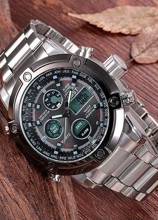 Мужские наручные часы amst mountain steel8 фото