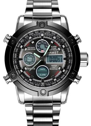 Мужские наручные часы amst mountain steel2 фото