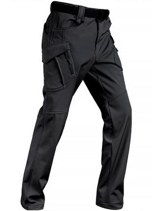 Тактические мужские штаны s.archon x9jrk soft shell 3xl черный (11418-66466) (bbx)