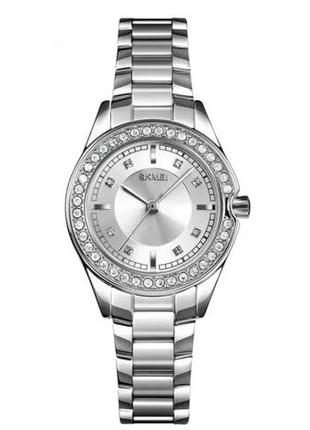 Женские наручные часы skmei 1291 silver diaz