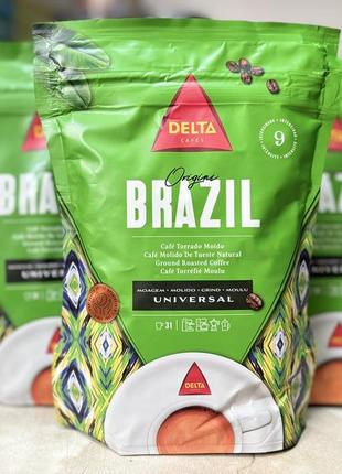Кофе молотый delta "brazil" 220 г. португалия.