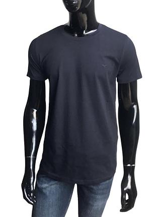 Футболка чоловіча. reymo/ базова / однотонна / темно синя.