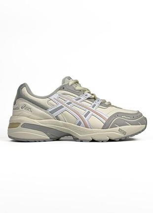 Asics gel 1090 beige grey pink 361 фото