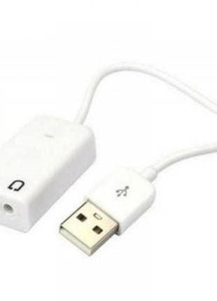 Звукова карта dynamode usb 8 (7.1) 3d rtl (usb-sound7-white)