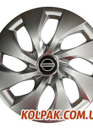 Колпаки ковпаки на колеса nissan r16 під оригінал