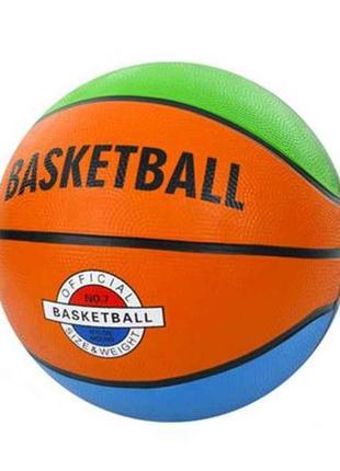 Мяч баскетбольний розмір 7 гума вага 550г va-0002/2 тм китай