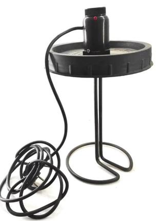 Тен 2 квт для літнього душу кришка з підігрівом і терморегулятором (довгий)