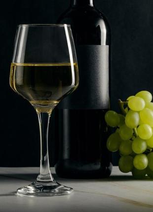 Набір келихів для вина versailles lille vs-5295 295 мл 6 шт