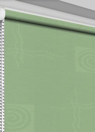 Рулонна штора rolets ікеа 1-2068-1000 100x170 см відкритого типу зелена