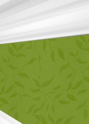 Рулонная штора rolets натура 2-2098-1000 100x170 см закрытого типа зеленая