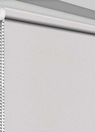 Рулонная штора rolets соломка 1-02-1000 100x170 см открытого типа белая
