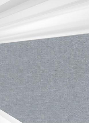 Рулонна штора rolets меланж джинс 2-732-1000 100x170 см закритого типу світло-сіра