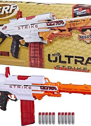 Nerf ultra strike motorized blaster hasbro f6024 нерф ультра страйк автомат бластер іграшкова зброя