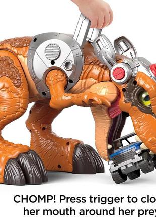 Jurassic world t rex dinosaur imaginext fmx85 mattel парк юрського періоду тірекс тиранозавр3 фото