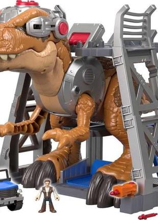 Jurassic world t rex dinosaur imaginext fmx85 mattel парк юрського періоду тірекс тиранозавр