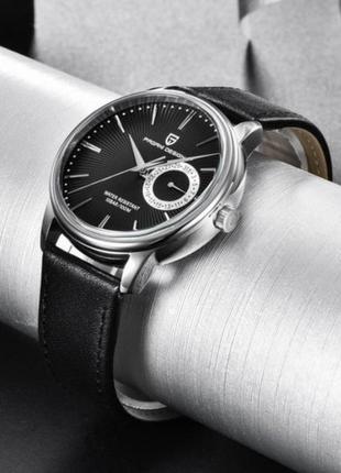 Мужские наручные часы кварцевые круглые гарантия 12 месяцев pagani design country 10 bar