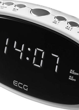 Радио-часы ecg rb-010-white