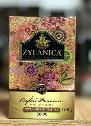 Чай чорний цейлонский zylanica opa  100г