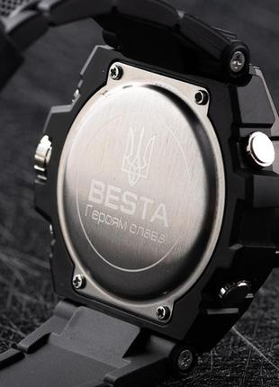 Мужские наручные часы спортивные водостойкие тактические  besta sport8 фото