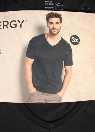 Комплект 3 шт.: футболка  чёрная хлопковая, размер s,  livergy